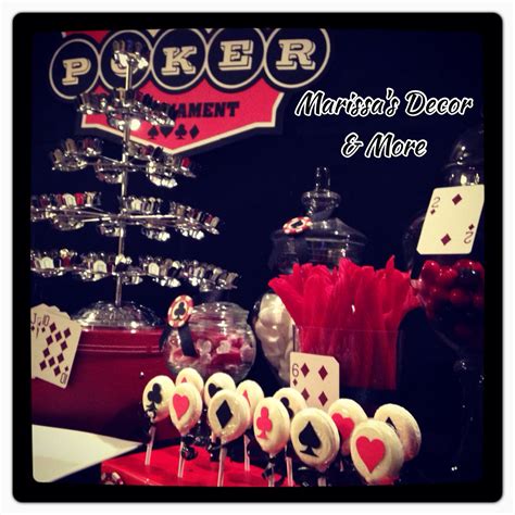 poker theme party ideas